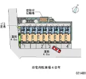 ★手数料０円★上尾市愛宕　月極駐車場（LP）